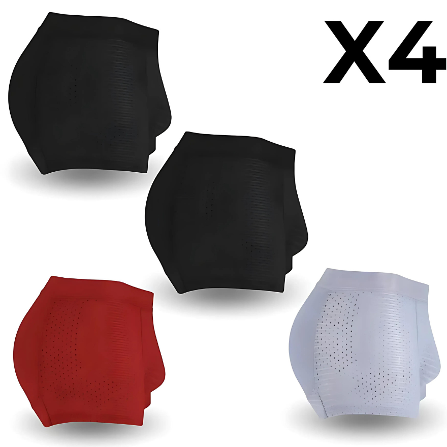 Boxhero PADDED BAMBOO BOXER BRIEFS - FOR ALL-DAY COMFORT & BOOSTED SHAPE