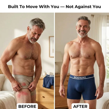Boxers Reinvented: No Ride-Up. No Sweat-Trap. Just Comfort That Moves With You