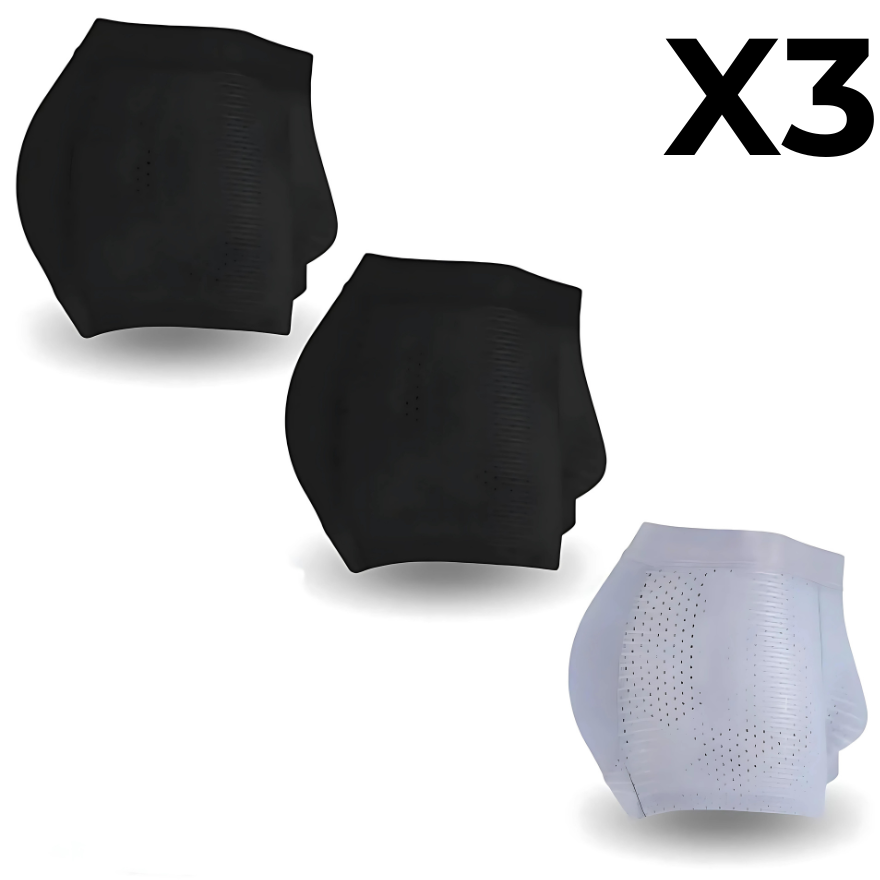 Boxhero PADDED BAMBOO BOXER BRIEFS - FOR ALL-DAY COMFORT & BOOSTED SHAPE