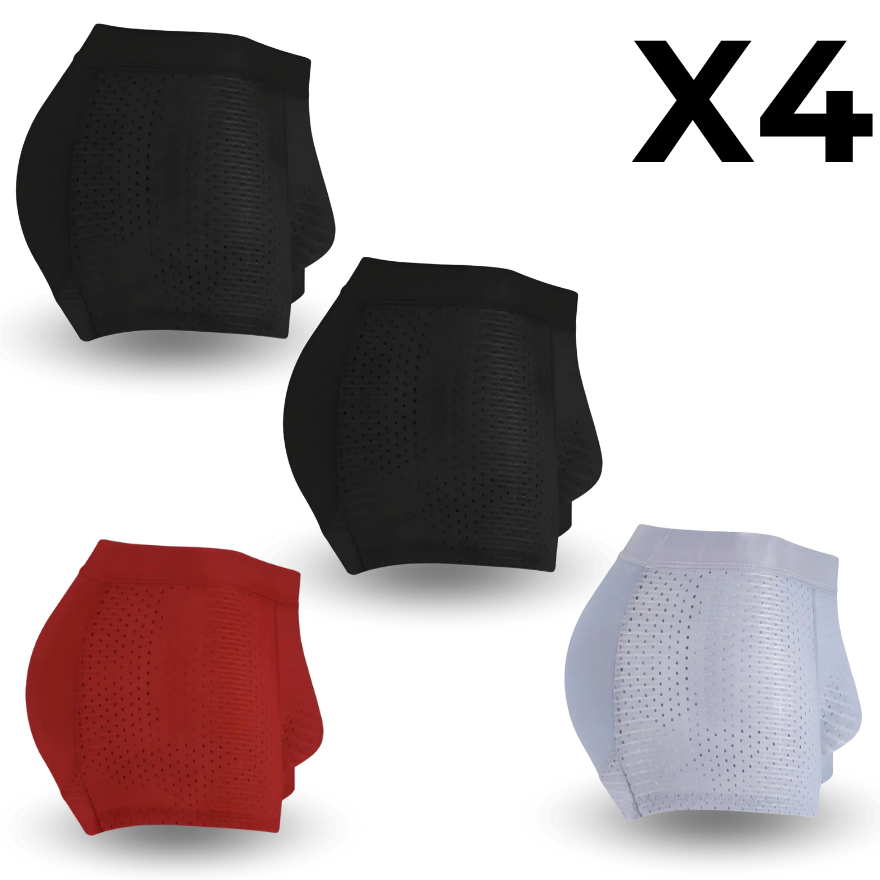 Boxhero PADDED BAMBOO BOXER BRIEFS - FOR ALL-DAY COMFORT & BOOSTED SHAPE