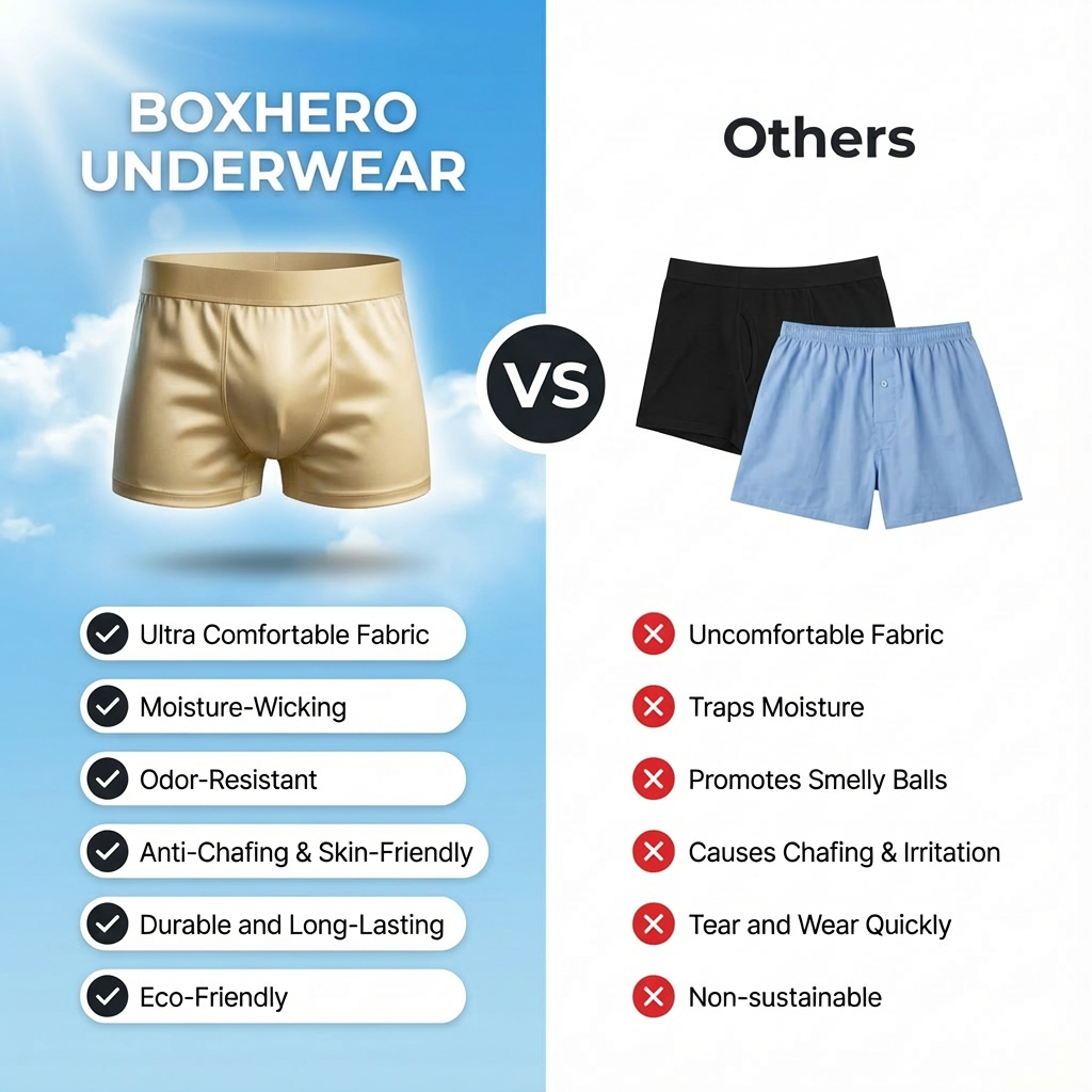Boxers Reinvented: Boxhero Premium Silk Boxer Shorts