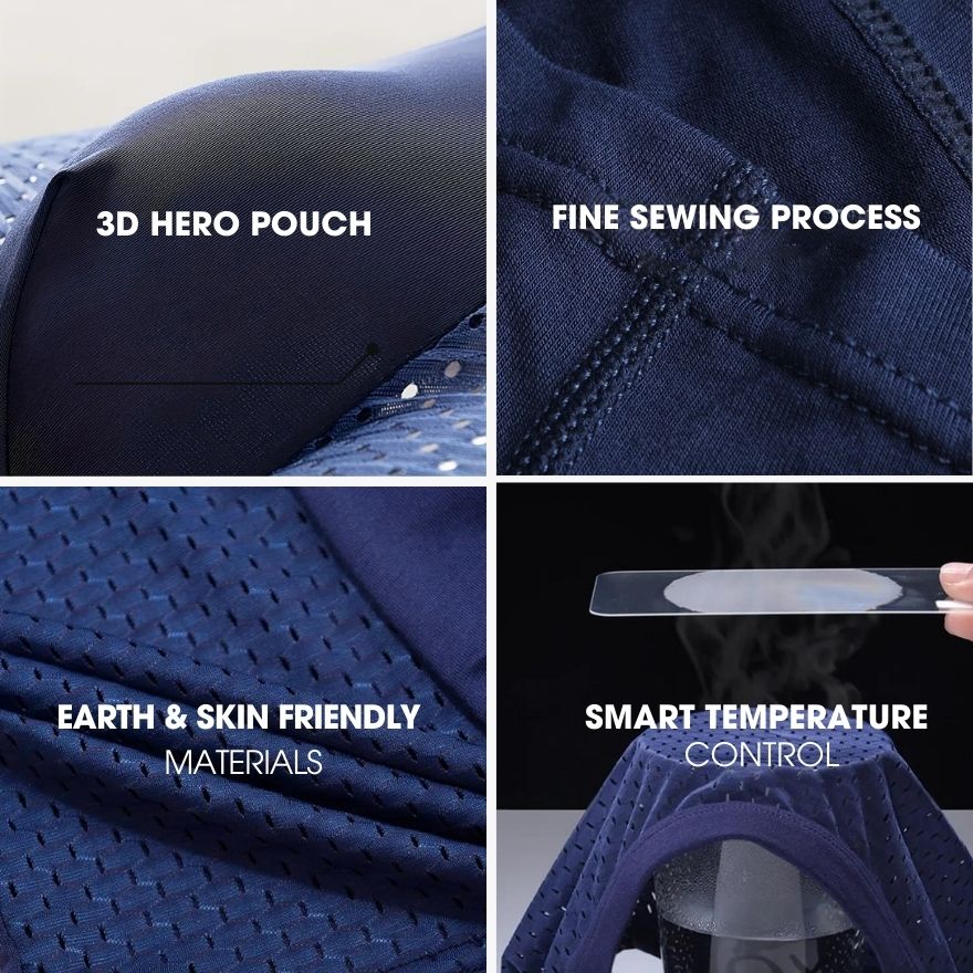 Boxers Reinvented: Sustainable Comfort That Moves With You - 5-PACK