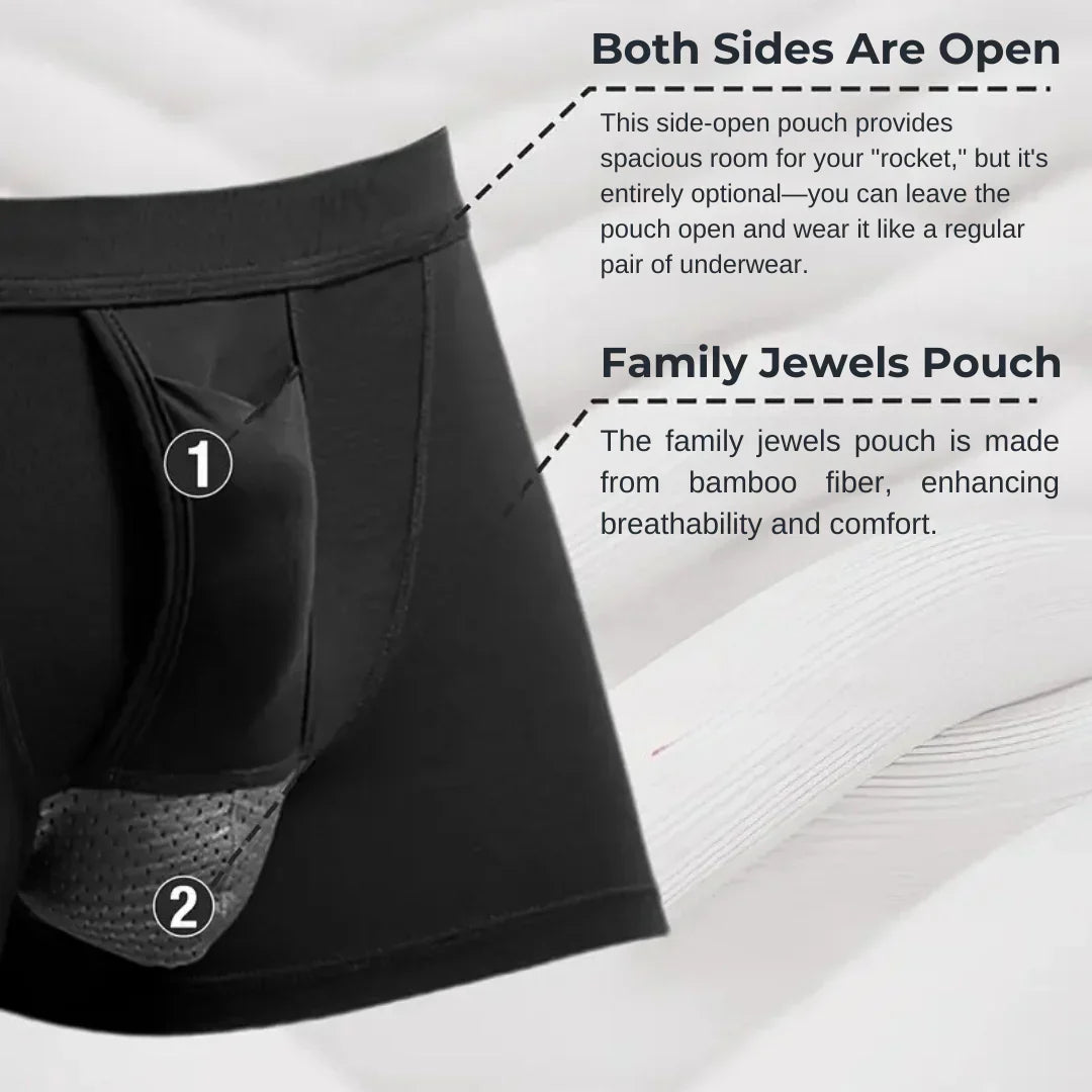 Padded Front Pouch Brief