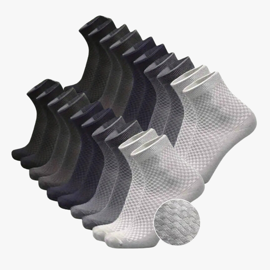 10-Pack Premium Bamboo Fibre Socks