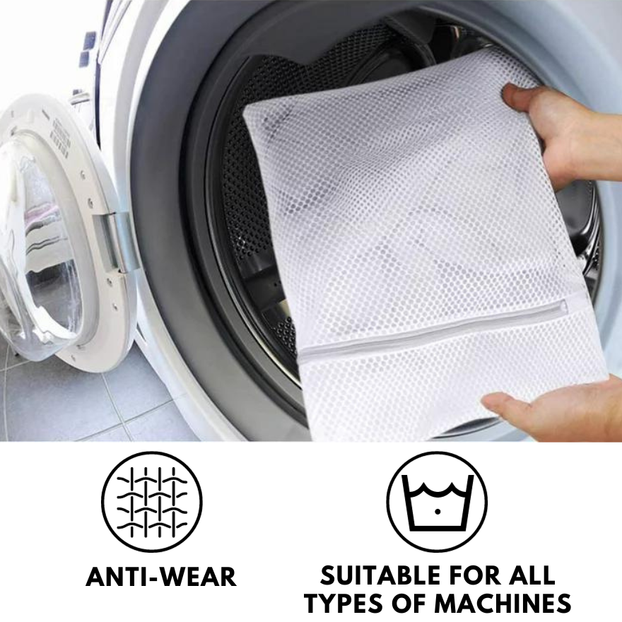 Protection Pack - 3x Premium Sustainable Wash Bags For Bamboo Fiber + 24 Month Extended Warranty