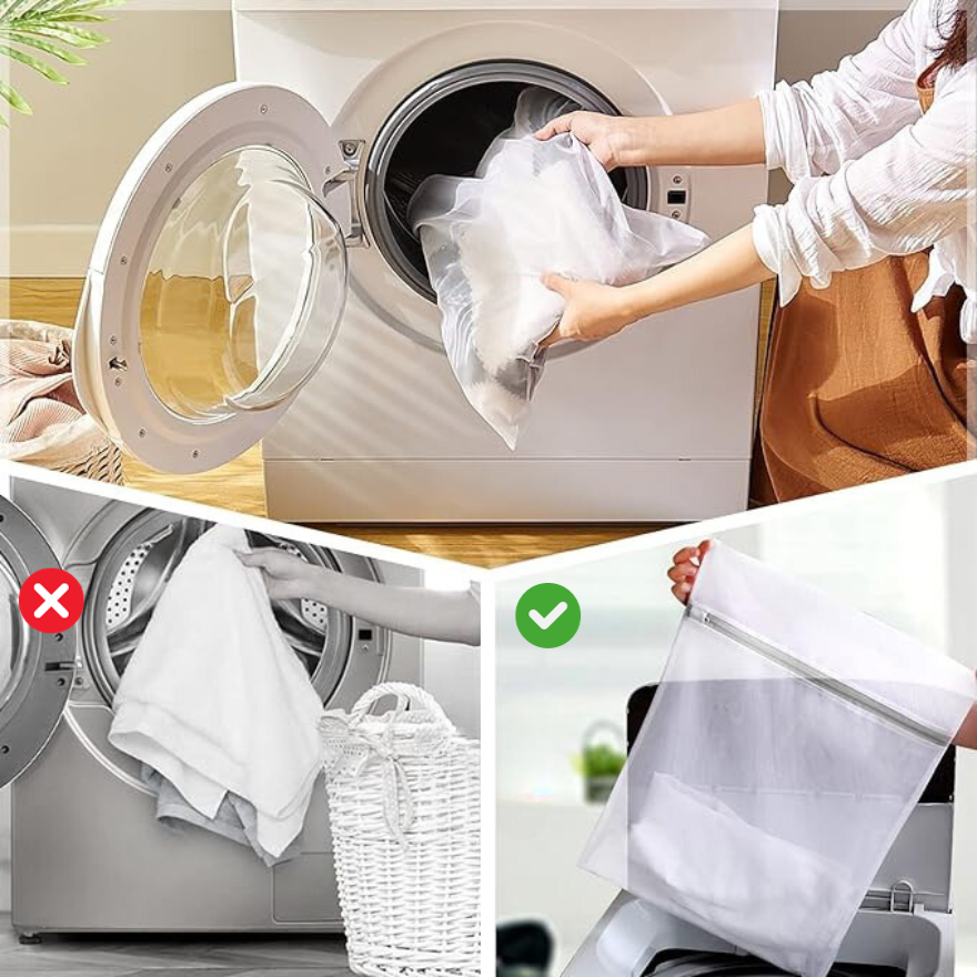 Protection Pack - 3x Premium Sustainable Wash Bags For Bamboo Fiber + 24 Month Extended Warranty