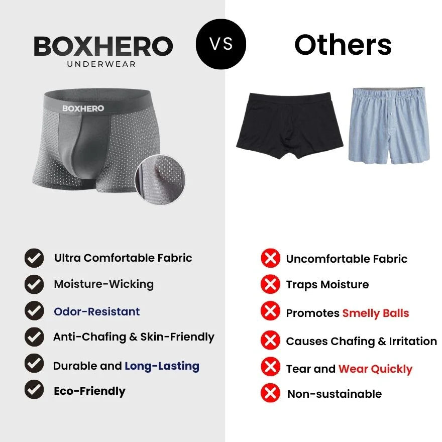 16-PACK Boxhero BAMBOO FIBRE BOXER SHORTS  1.0