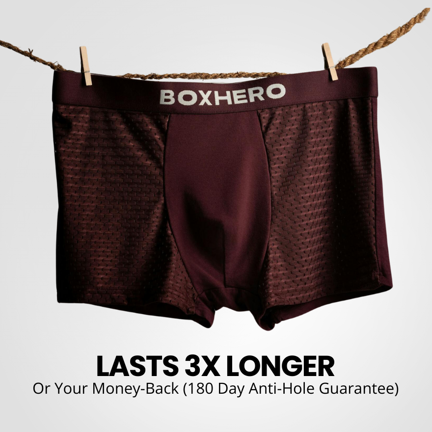 3-Pack Black 1.0  - PREMIUM BAMBOO FIBRE BOXER SHORTS
