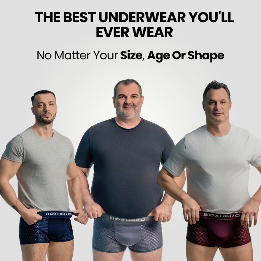 3-Pack Black 1.0  - PREMIUM BAMBOO FIBRE BOXER SHORTS
